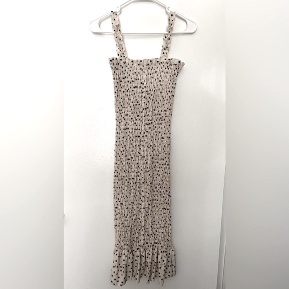 Women Polka Dot Dress, Size Small.